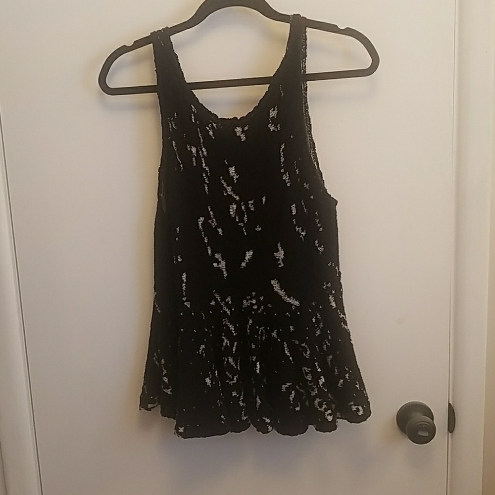 Free people peplum tank
